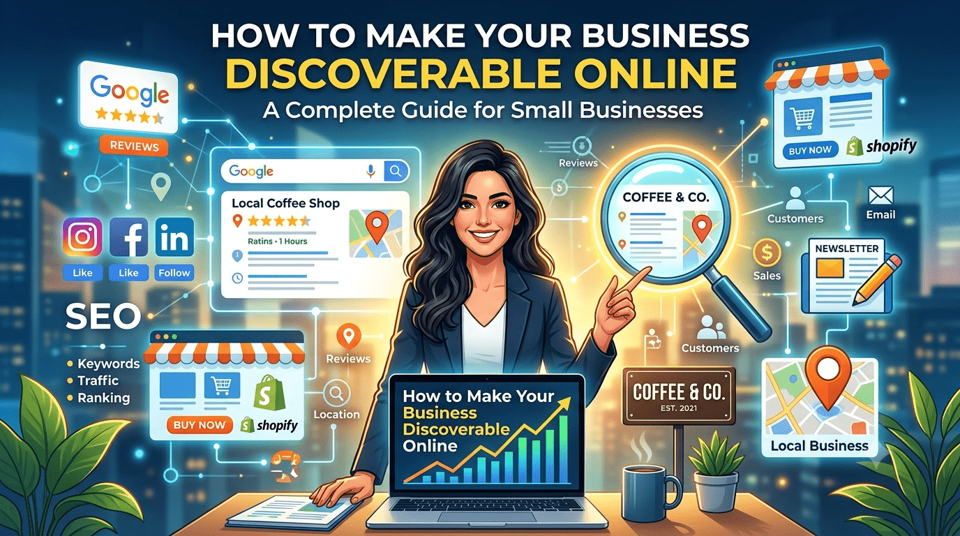 How to Make Your Business Discoverable Online: A Complete Guide for Small Businesses